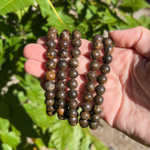 Bracelet 8mm en bronzite