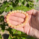 Bracelet 8mm en calcite jaune