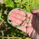 Bracelet 4mm en chrysoprase