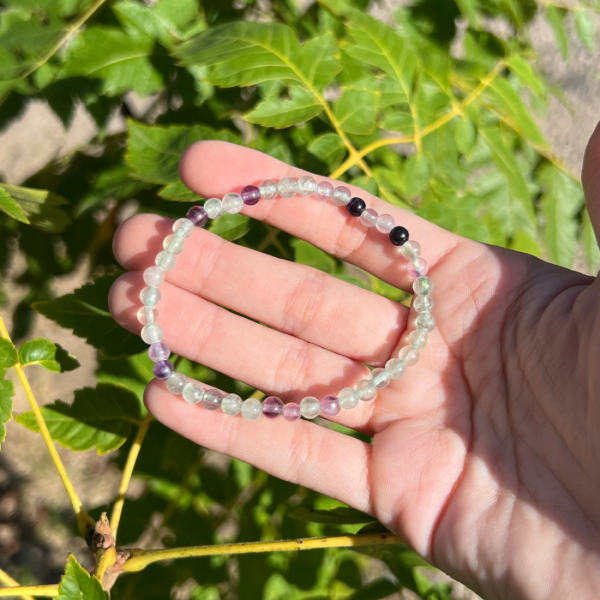 Bracelet 4mm en fluorite