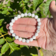 Bracelet 8mm en howlite