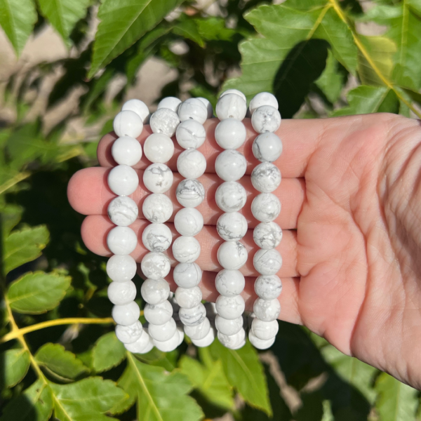 Bracelet 8mm en howlite