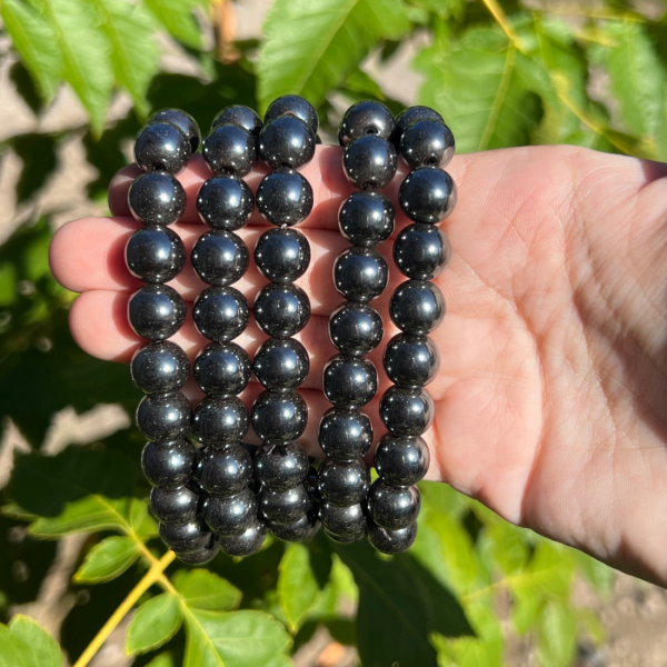 Bracelet 10mm en hématite