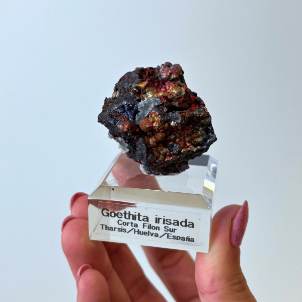 Goethite irisée Espagne