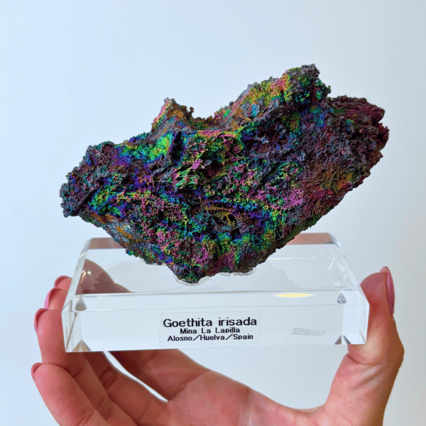 Goethite irisée Espagne