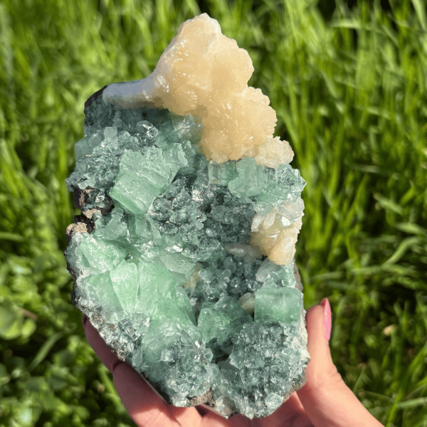 apophyllite et stilbite  inde