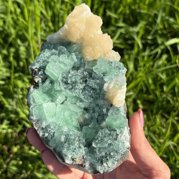 apophyllite et stilbite  inde