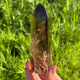 Pointe en quartz fume du Brésil