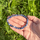 Bracelet 6mm en sodalite dépolie