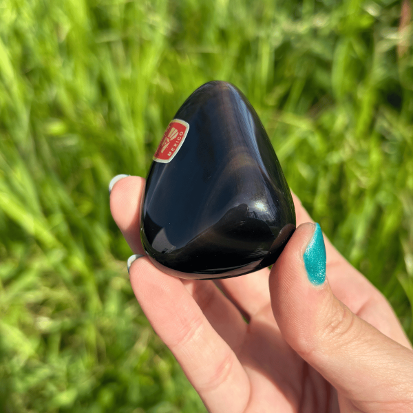 Forme libre obsidienne oeil céleste