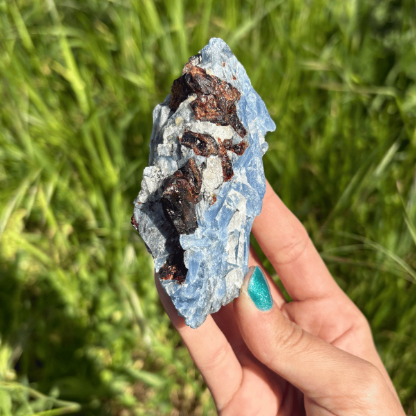 Cyanite et grenat du Brésil