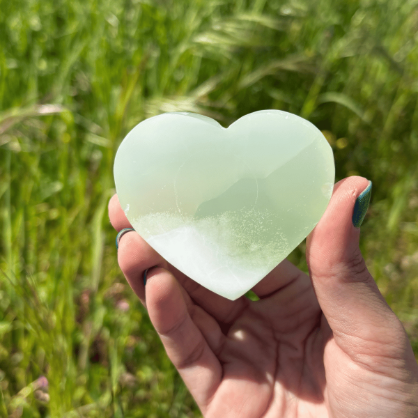 Coeur calcite | Pierres Naturelles | La Mine de l'Hérault