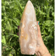 Forme libre en agate fleur de Madagascar