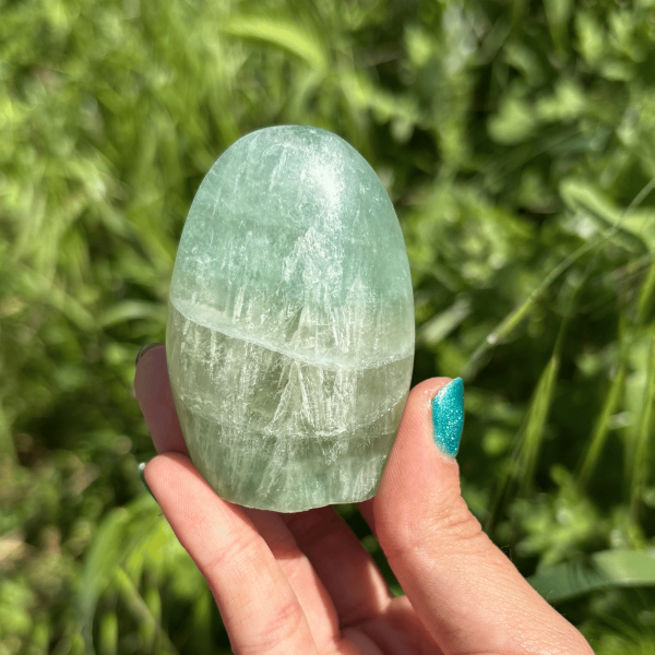 Forme libre en fluorite de Madagascar