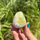 Pierre Roulée Apophyllite Verte et Stilbite | La Mine de l'Hérault