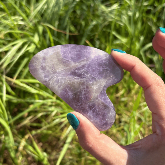 Gua Sha en améthyste