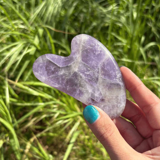 Gua Sha en améthyste