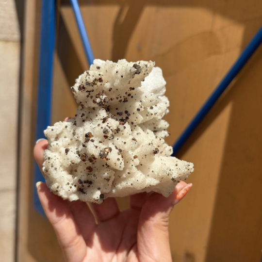 calcite et pyrite Roumanie