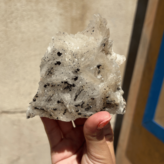mottramite et calcite Namibie