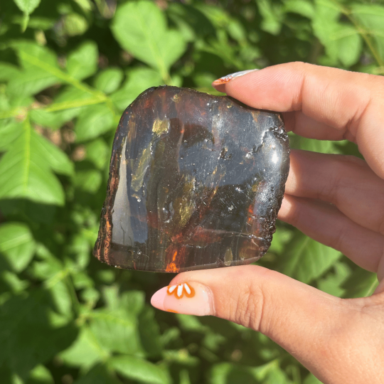 Ambre bleu d'Indonésie