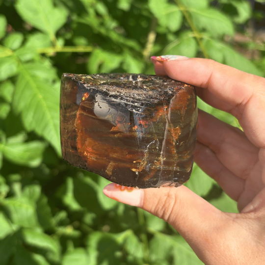Ambre bleu d'Indonésie