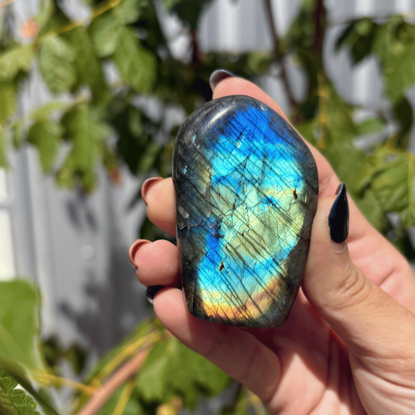 Forme libre labradorite de Madagascar