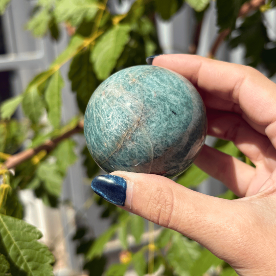 Sphère amazonite