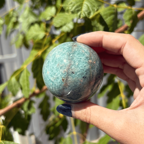 Sphère amazonite