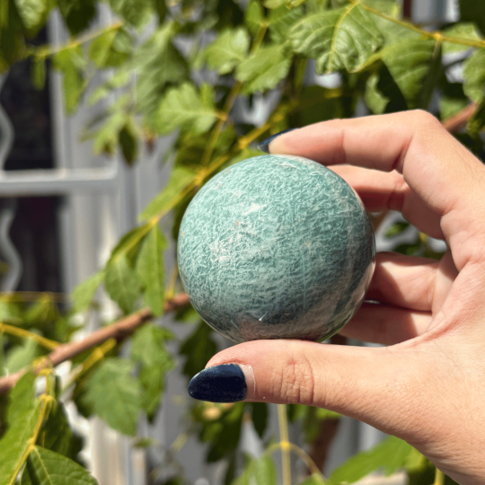 Sphère amazonite