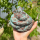 Serpent en chrysocolle du Pérou