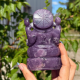Ganesh en lépidolite