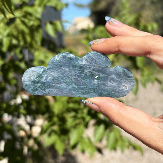Nuage en agate mousse