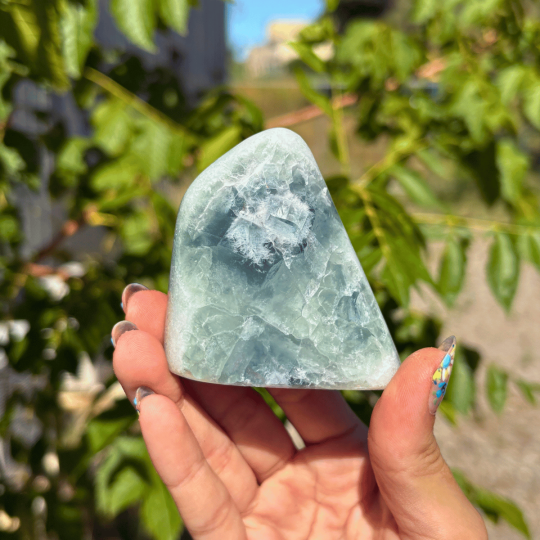 Forme libre en fluorite