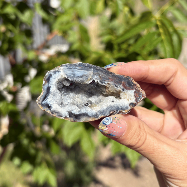 Géodhinos (agate et quartz) Brésil