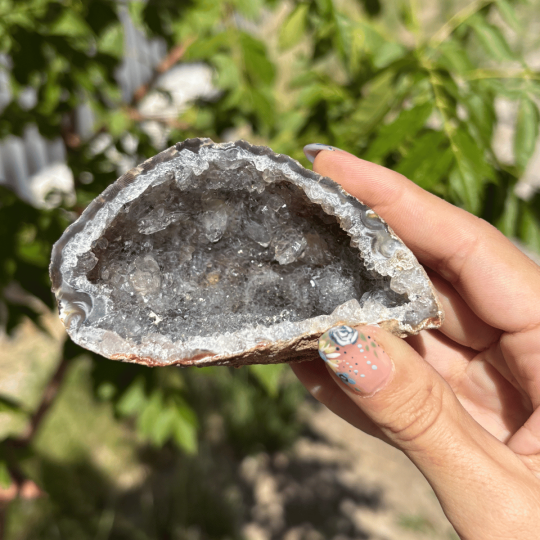 Géodhinos (agate et quartz) Brésil