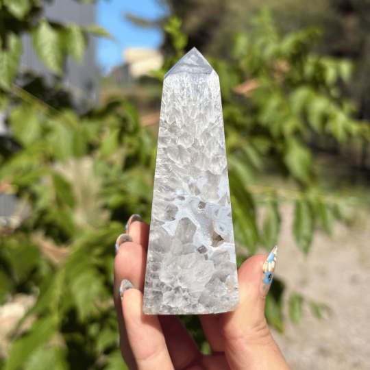 Pointe en agate
