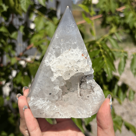 Pointe en agate
