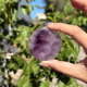 Galet en fluorite