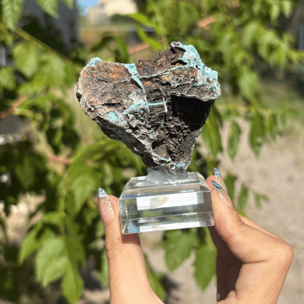 Planchéite Malachite de RD Congo