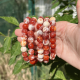 bracelet agate peau de serpent 10mm