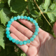 bracelet amazonite 8mm