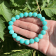 bracelet amazonite 10mm