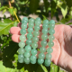 Bracelet 10mm en aventurine verte