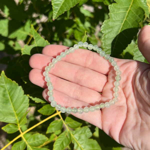 Bracelet aventurine verte 4mm