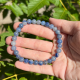 Bracelet 6mm en aventurine bleue