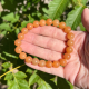 Bracelet 8mm en aventurine orange