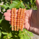 Bracelet 4mm en aventurine orange